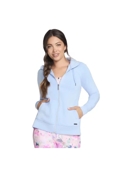 Kurtka Skechers niebieska