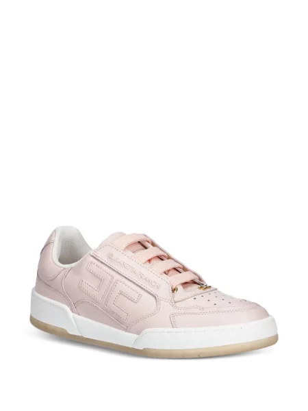 Sneakerși Elisabetta Franchi din piele roz
