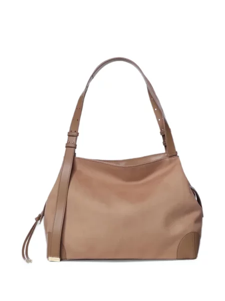 Shopper kabelka Armani Exchange hnedá