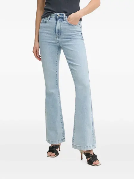 Blugi evazați Dkny evazate albastru