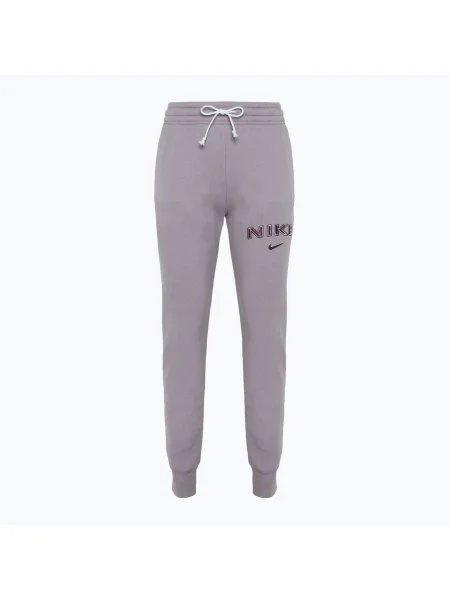 Pantaloni pentru femei Nike Phoenix Fleece light ore violet