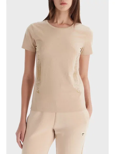 Футболка Ea7 Emporio Armani бежева