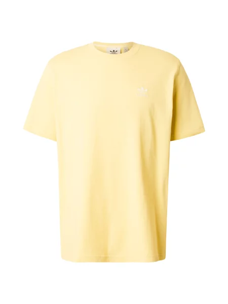 ADIDAS ORIGINALS Tricou ESSENTIAL LOOSE SHORT SLEEVES deschis galben