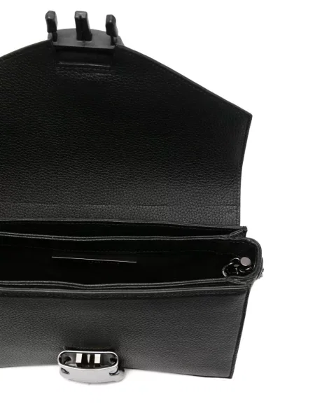 Colier Christopher Kane cu cataramă negru