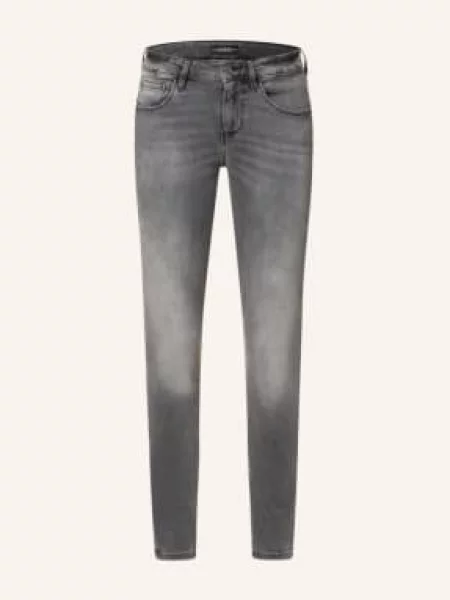Guess Jeansy Skinny Annette grau szare