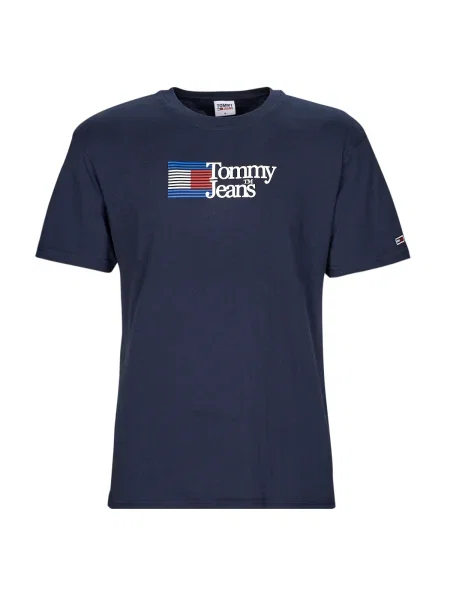Tricou Tommy Jeans cu autograf