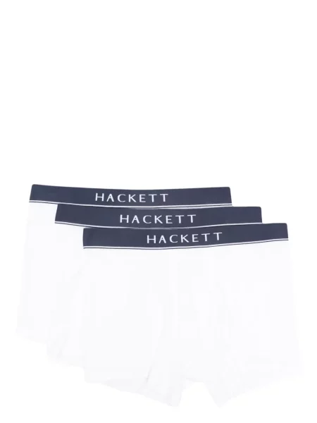 Chiloți multipac Hackett cu autograf alb