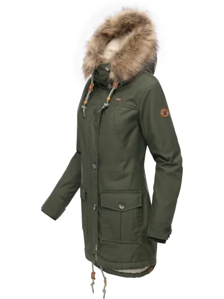 Ragwear Geacă de iarnă Jane oliv