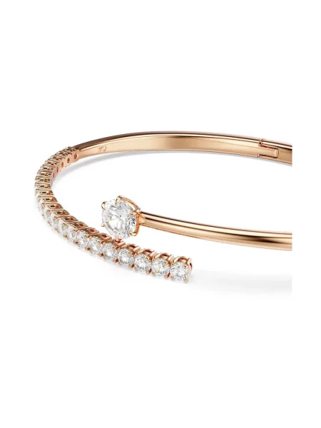 Swarovski bransoletka pozłacana z cyrkonią MATRIX żółta