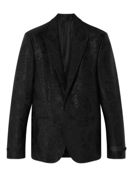 Sacou Versace din jacard negru