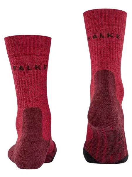 Skarpetki Falke Wool czerwone