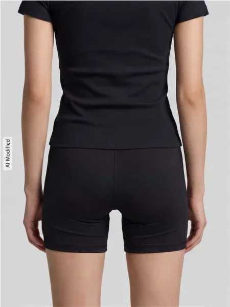 Elastyczne szorty sportowe z nadruk z logo model PUMA X HYROX ESS SHORT' Puma Performance czarne