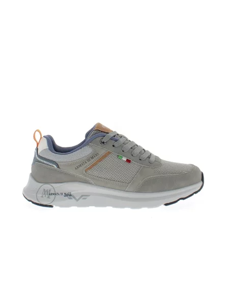 Sneakersy Armata Di Mare skórzane szare