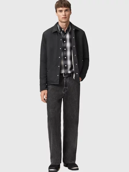 Демисезонная куртка Allsaints черная