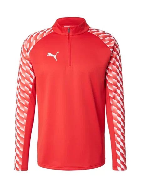 PUMA Tricou funcțional roșu / roșu deschis alb