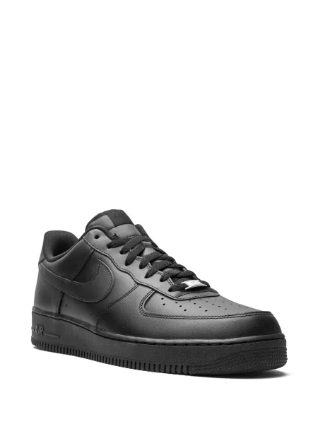 Kožené tenisky Nike Air Force 1 černé