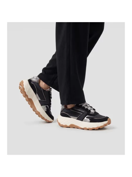 Sneakersy Alexander Smith zamszowe czarne