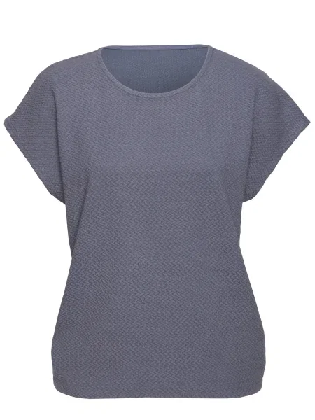 VIVANCE Tricou fumuriu albastru