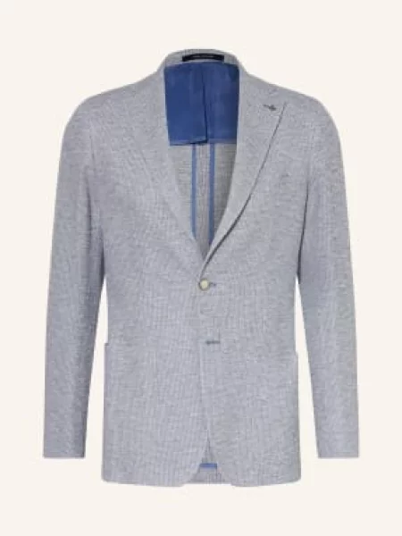 Tagliatore Koszula Slim Fit blau biała