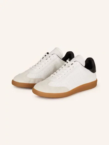 Isabel Marant Sneakersy Bryce-Ga bílá/ černá/ krémová bílé