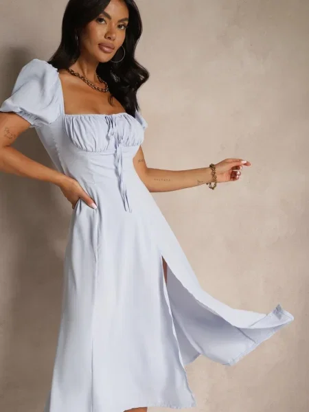 Rochie Idanvera albastră