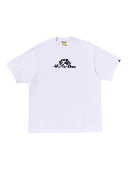 Tricou A Bathing Ape® alb
