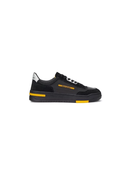 Sneakersy Polo Ralph Lauren skórzane czarne