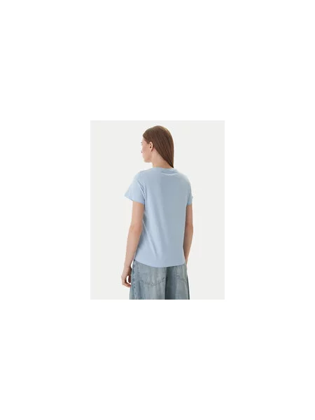 Guess Jeans T-shirt Svijetloplava Regular Fit