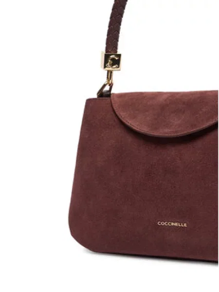 Ročna torba Coccinelle VCL Coccinelletiggy Suede Bim E1 VCL 18 02 01 Bordo rdeča