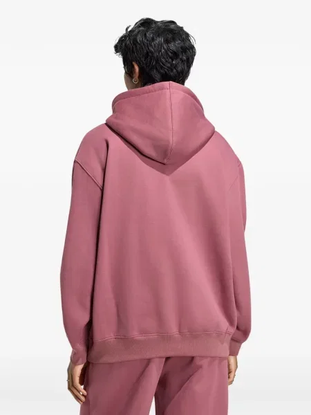 Geacă de blugi Adidas cu broderie cu dungi alergare albastru
