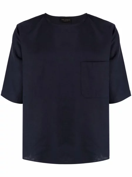 Tricou Dell'oglio de in scurt albastru