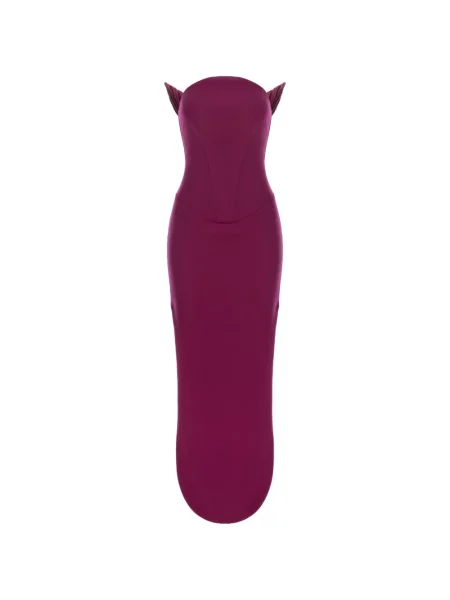 Rochie maxi V:pm Atelier cu volane violet