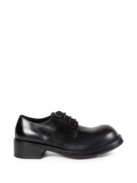 Pantofi derby Ann Demeulemeester cu șireturi din dantelă negru