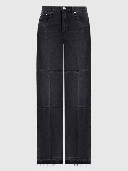 Джинси з патчем логотипа Helmut Lang чорні