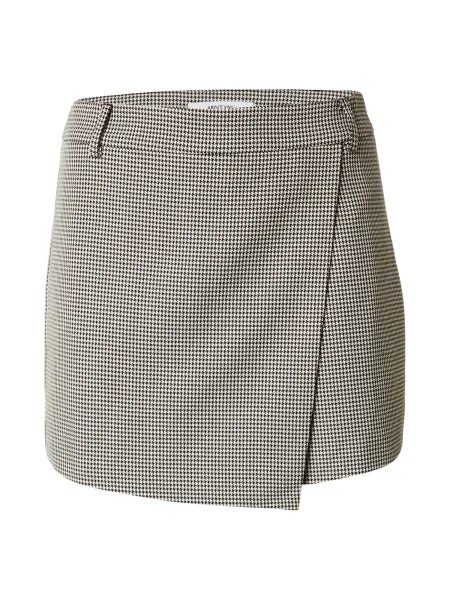 ABOUT YOU Fustă Bianca negru alb