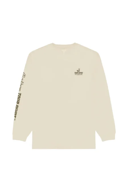 Długa golf koszulka Malbon Golf z nadrukiem