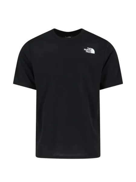 Tricou The North Face cu imagine negru