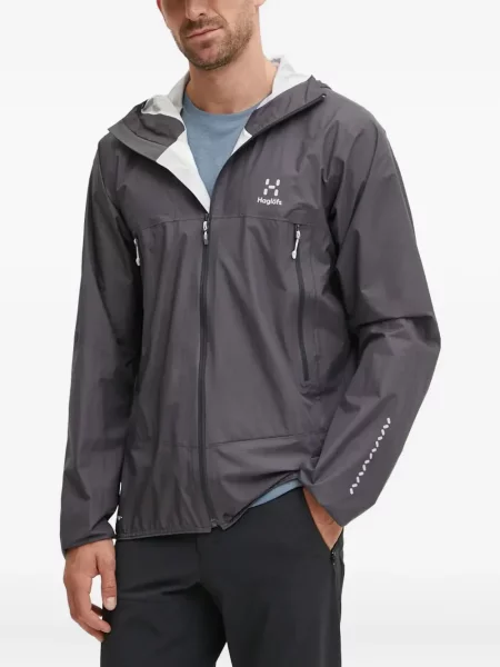 Geacă Haglöfs cu glugă gri