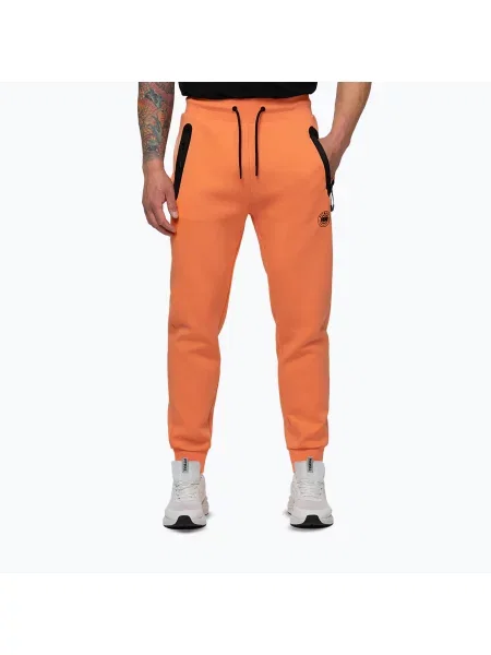 Pantaloni pentru bărbați Pitbull Dogwood Track fluo orange portocaliu