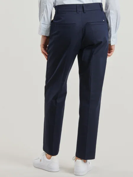 Pantaloni chino Tommy Hilfiger albastru