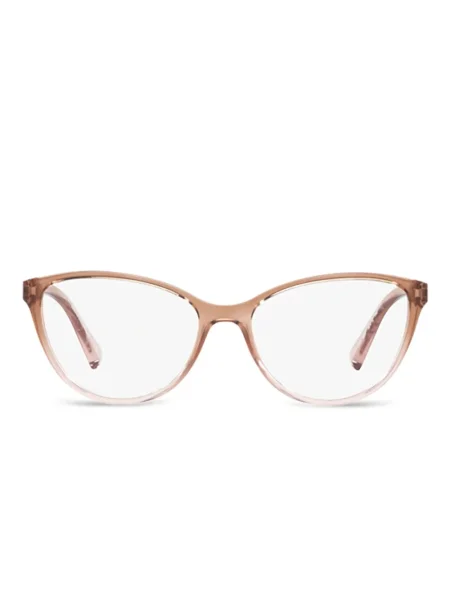 Ochelari de soare ochi de pisică Armani Exchange de cristal roz