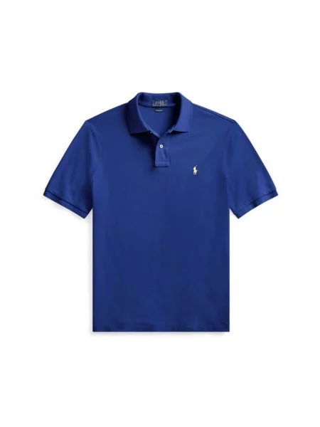 Krótka koszulka polo Polo Ralph Lauren z krótkim rękawem niebieska