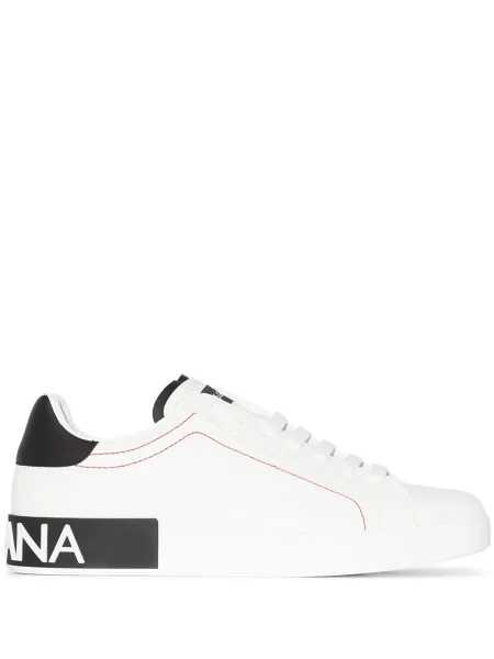 Sneakerși Dolce & Gabbana Portofino alb
