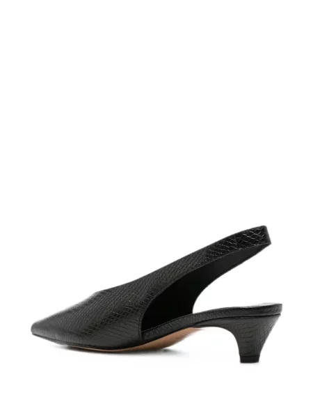 Pantofi cu toc Twinset slingback negru