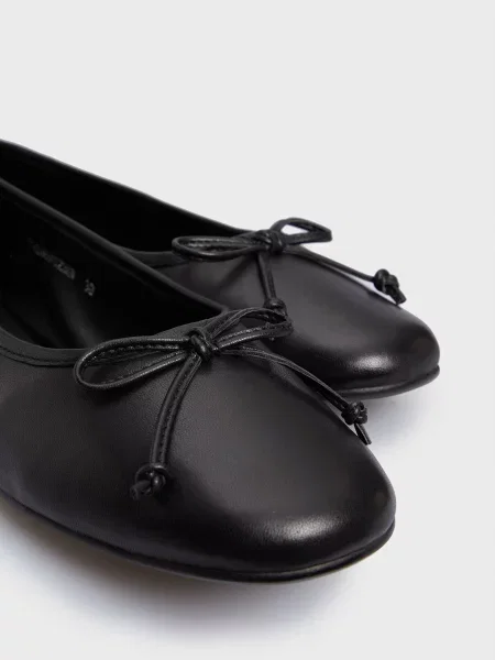 Кожаные балетки Prpy черные