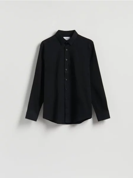 Reserved koszula super slim fit czarny