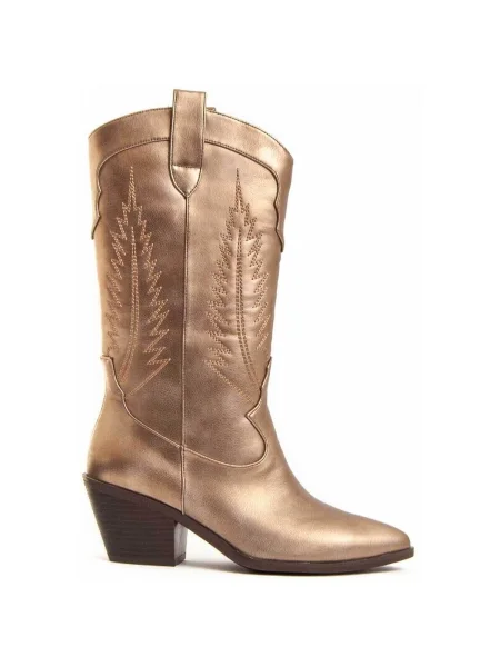 Pantofi Montevita auriu