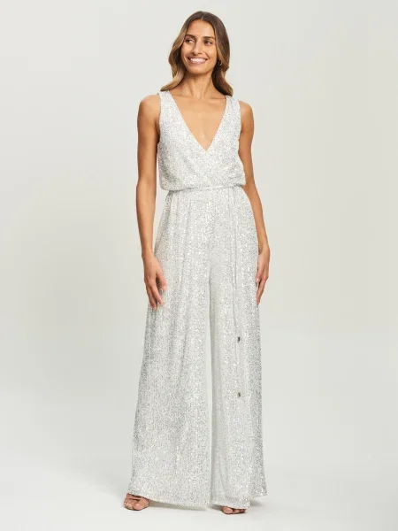 Tussah Salopeta AMBER' alb