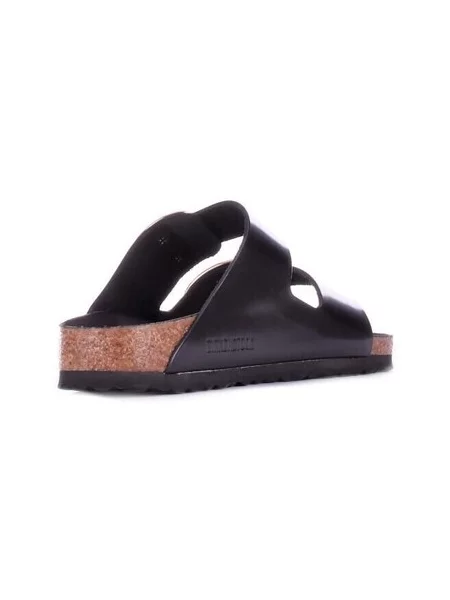 Papuci Birkenstock din piele negru