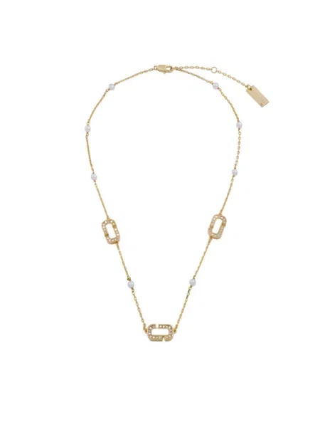 Колие Marc Jacobs The J Mrc Luxe Station златист